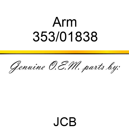Arm 353/01838