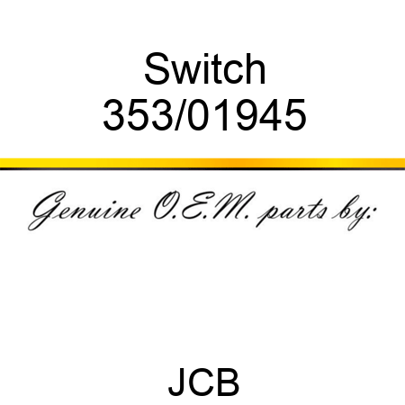 Switch 353/01945