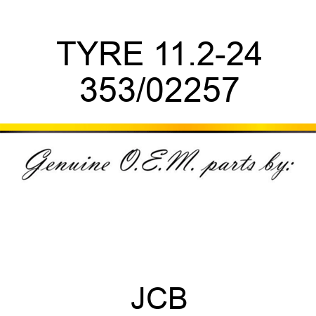 TYRE 11.2-24 353/02257