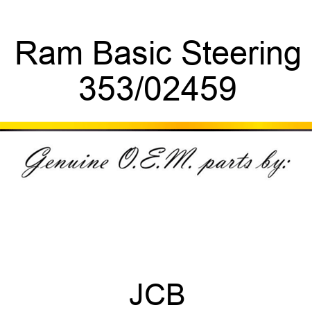 Ram Basic Steering 353/02459