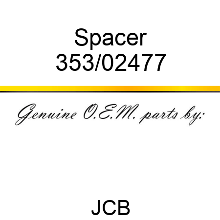Spacer 353/02477