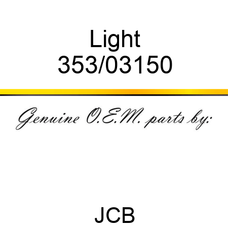Light 353/03150