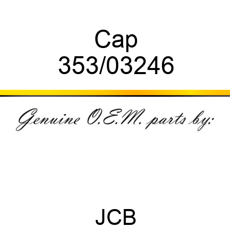 Cap 353/03246