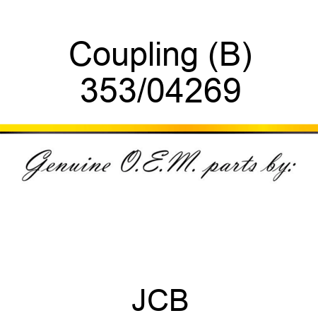 Coupling (B) 353/04269