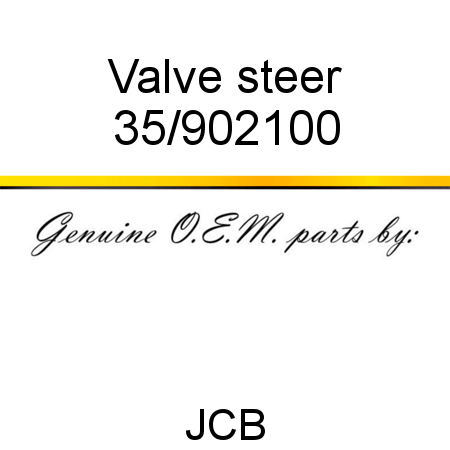 Valve, steer 35/902100