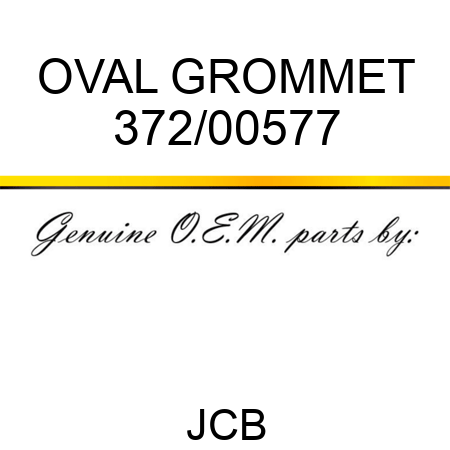 OVAL GROMMET 372/00577