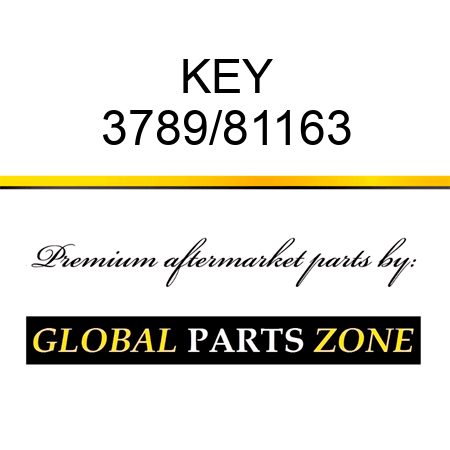 KEY 3789/81163
