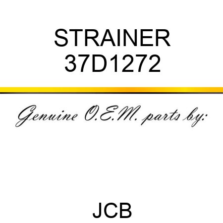 STRAINER 37D1272
