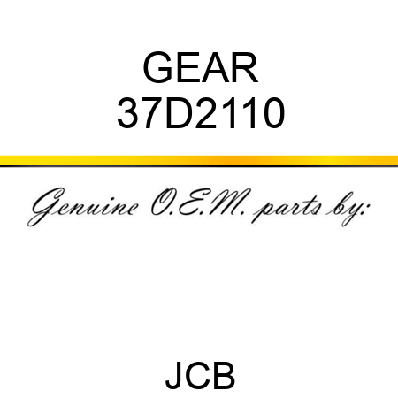 GEAR 37D2110