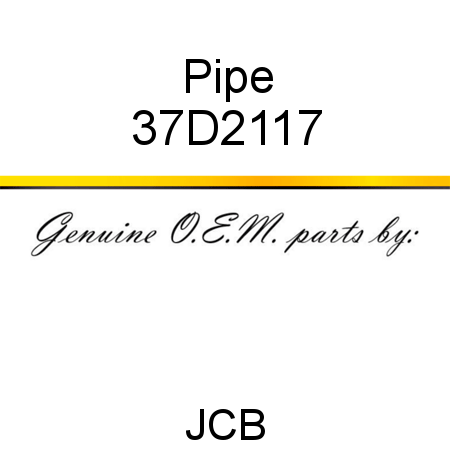 Pipe 37D2117