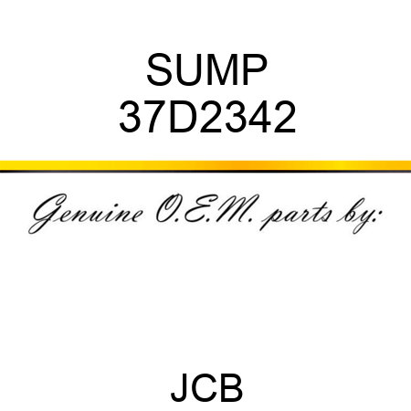 SUMP 37D2342