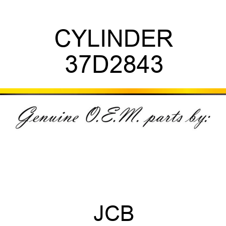 CYLINDER 37D2843