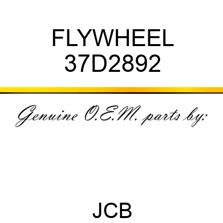 FLYWHEEL 37D2892