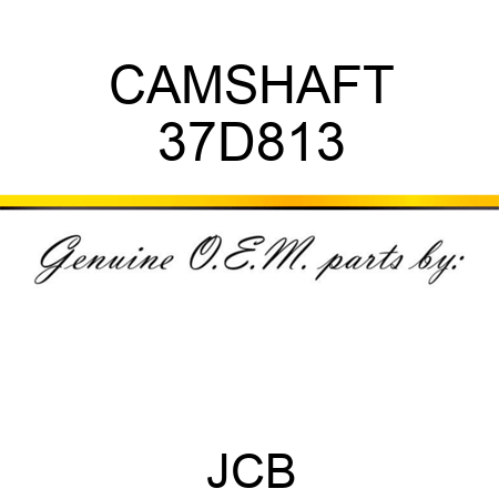 CAMSHAFT 37D813