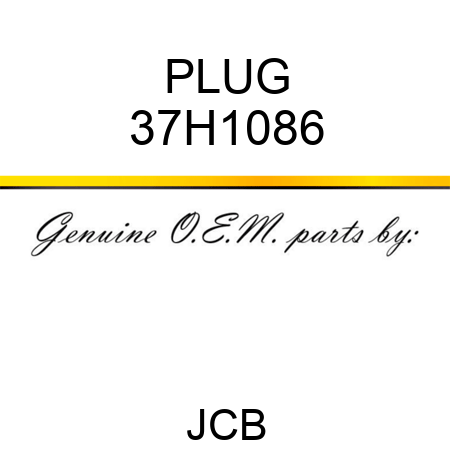 PLUG 37H1086