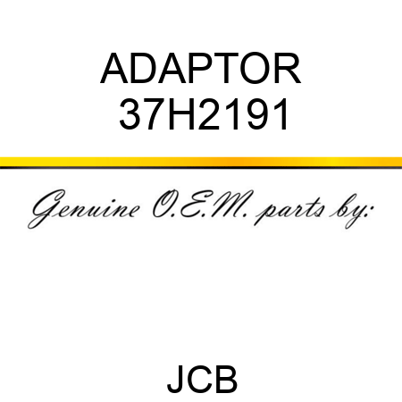 ADAPTOR 37H2191