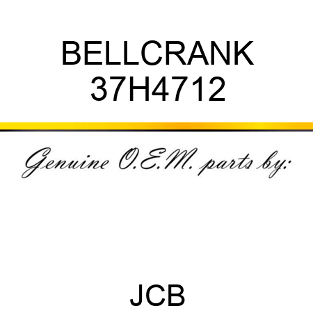 BELLCRANK 37H4712