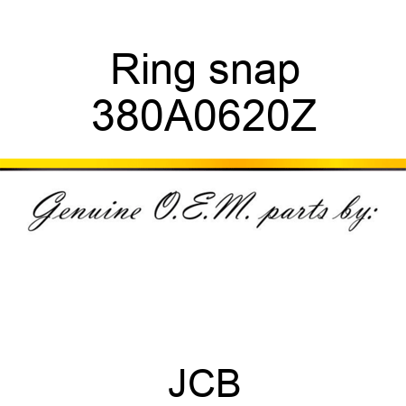 Ring snap 380A0620Z