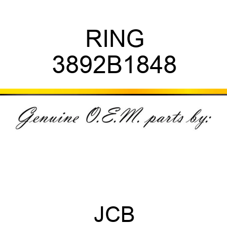 RING 3892B1848