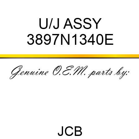 U/J ASSY 3897N1340E