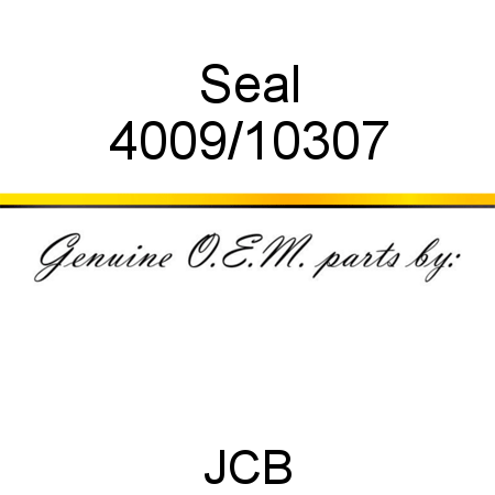 Seal 4009/10307