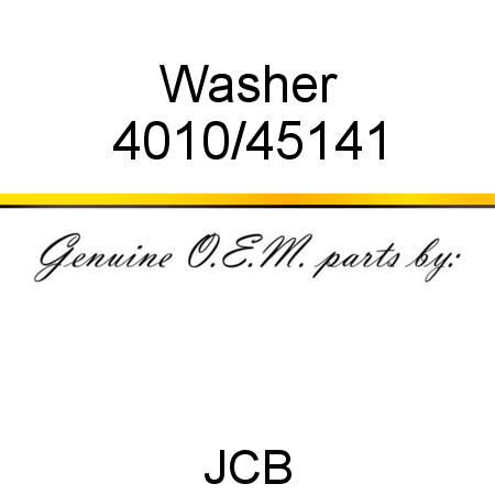 Washer 4010/45141