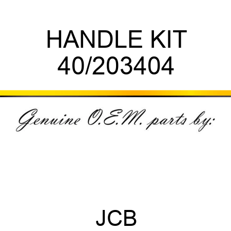 HANDLE KIT 40/203404