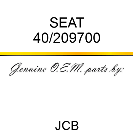 SEAT 40/209700