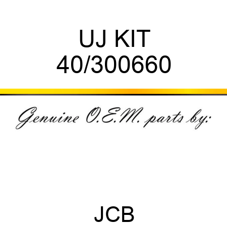 UJ KIT 40/300660