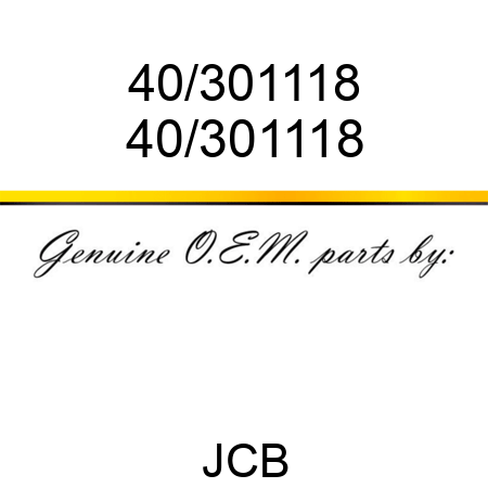 40/301118 40/301118