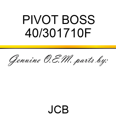 PIVOT BOSS 40/301710F