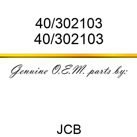 40/302103 40/302103