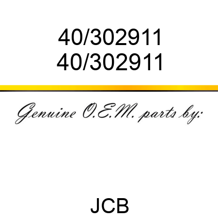40/302911 40/302911