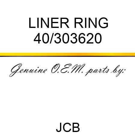 LINER RING 40/303620