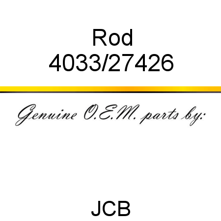 Rod 4033/27426