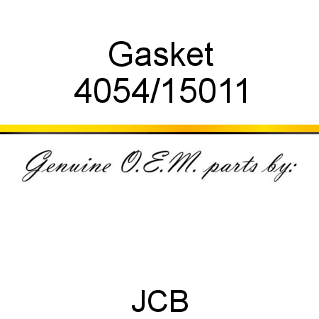 Gasket 4054/15011