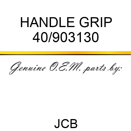 HANDLE GRIP 40/903130