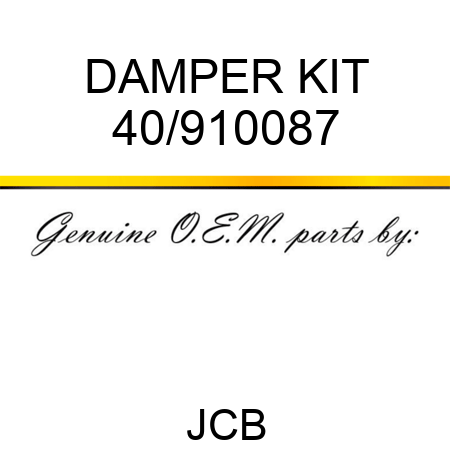 DAMPER KIT 40/910087