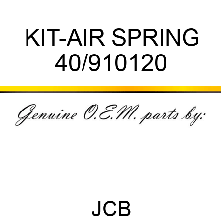 KIT-AIR SPRING 40/910120