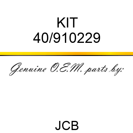 KIT 40/910229