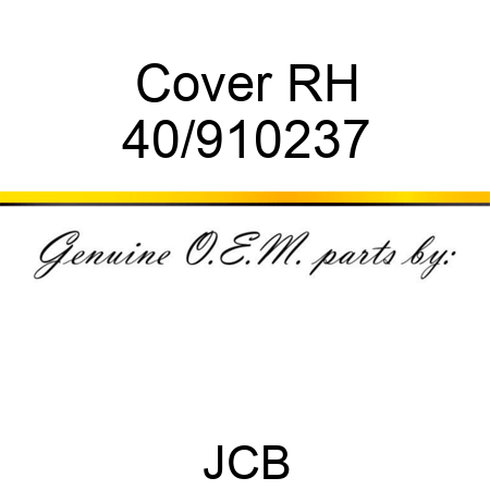 Cover RH 40/910237