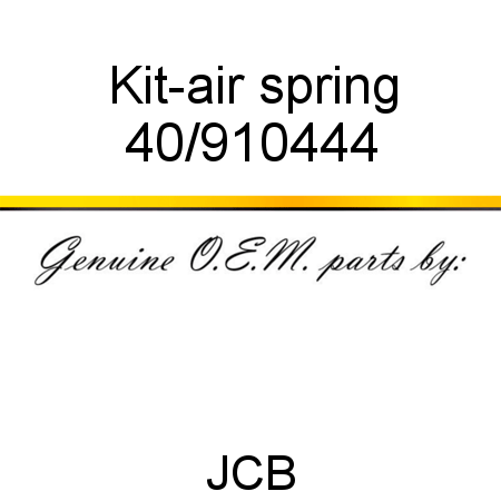 Kit-air spring 40/910444