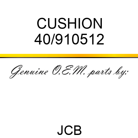 CUSHION 40/910512