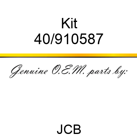 Kit 40/910587