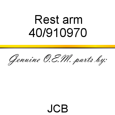 Rest, arm 40/910970