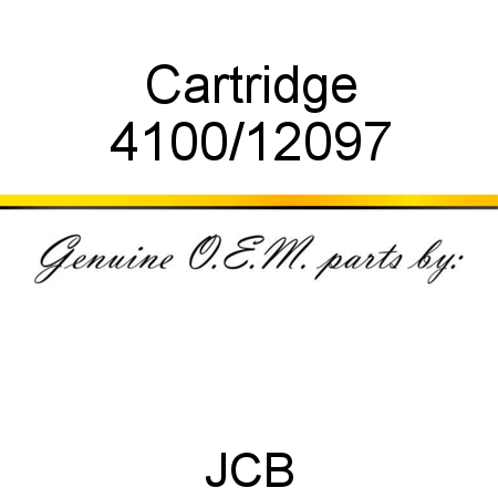 Cartridge 4100/12097