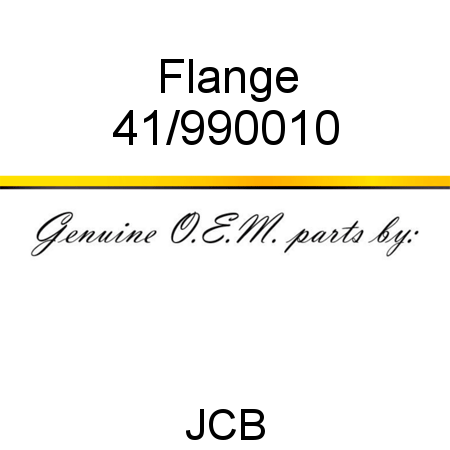 Flange 41/990010