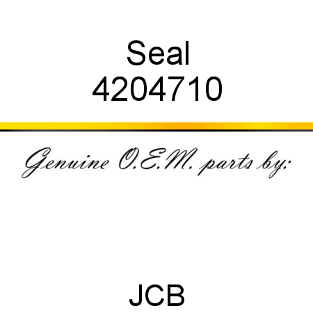 Seal 4204710
