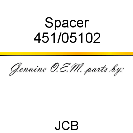 Spacer 451/05102