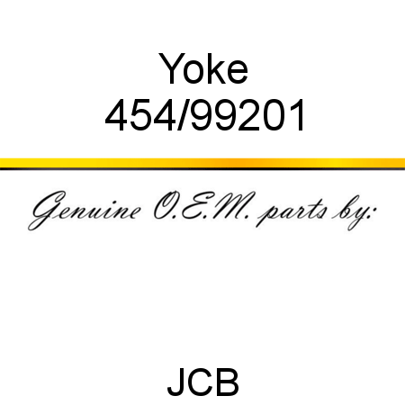 Yoke 454/99201